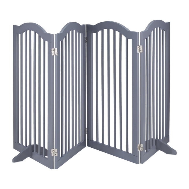 Gray security gate 92 cm