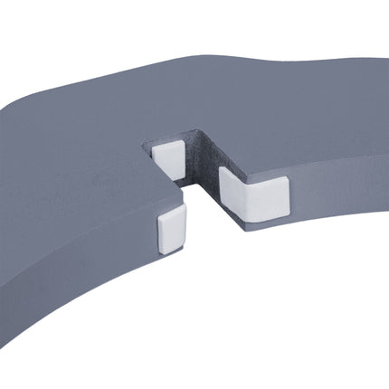 Gray security gate 92 cm