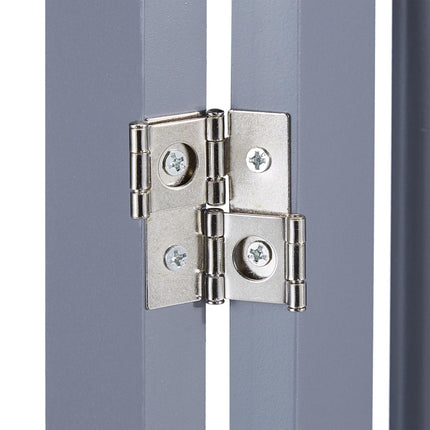Gray security gate 92 cm