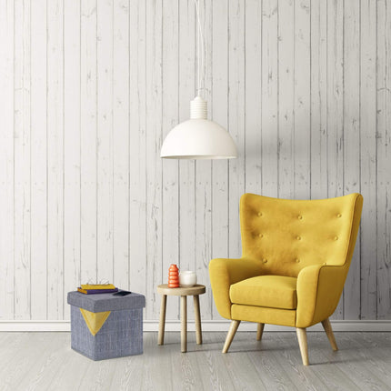 Gray stool with storage space