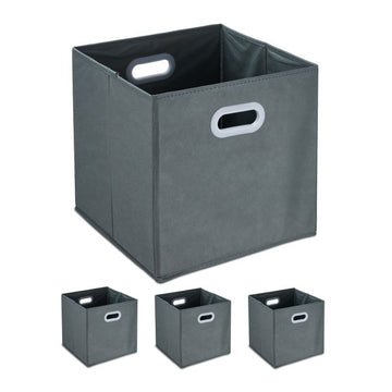 Gray storage box - set of 4