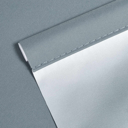 Gray thermal roller blind 160 cm long