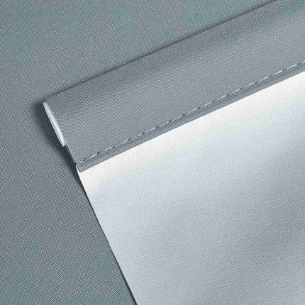 Gray thermal roller blind 160 cm long
