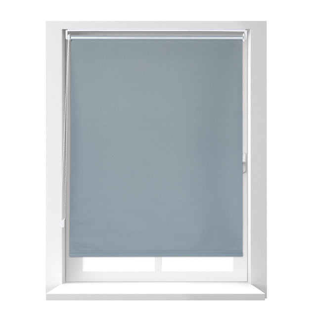 Gray thermal roller blind 160 cm long