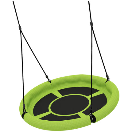 Green Adjustable Outdoor Nest Swing, 98 cm, 150 kg Capacity