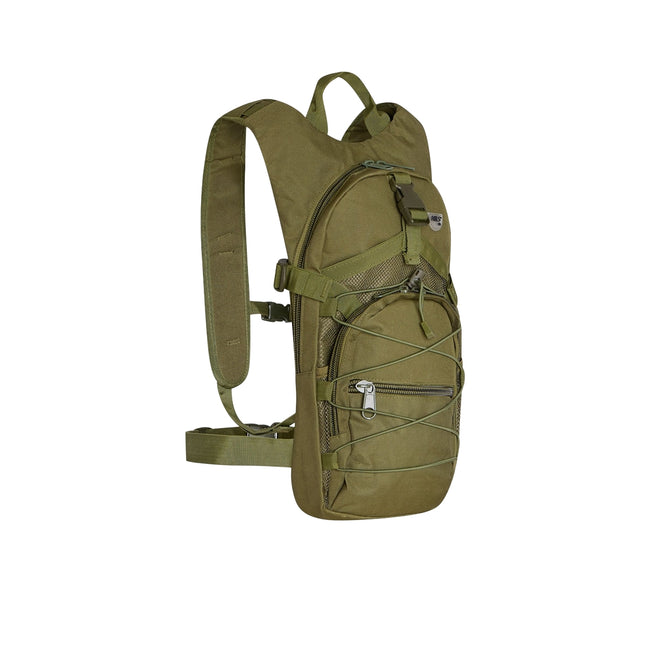 Green Backpack, Durable, Spacious, Travel-Friendly