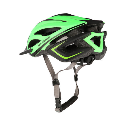 Green-Black Medium Helmet, 53-58cm Size
