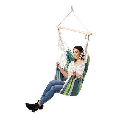 Green Brazilian Folding Chair, Lightweight, Portable