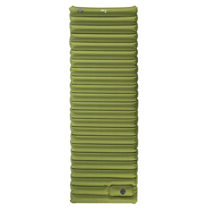 Green Camping Mat with Built-In Pump