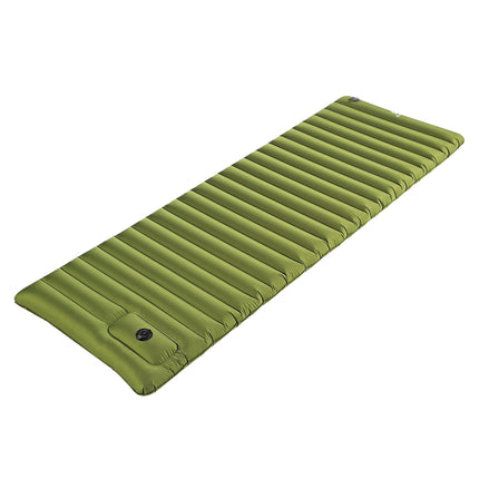 Green Camping Mat with Built-In Pump