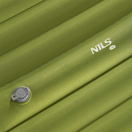 Green Camping Mat with Built-In Pump