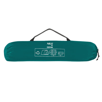 Green Camping Tent for Hikers, 2-Person Capacity