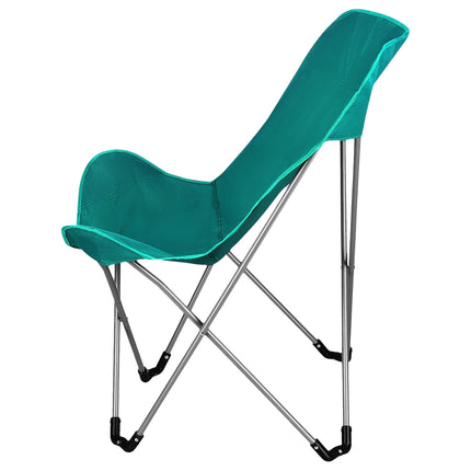 Green Folding Camping Chair, Lightweight, Portable