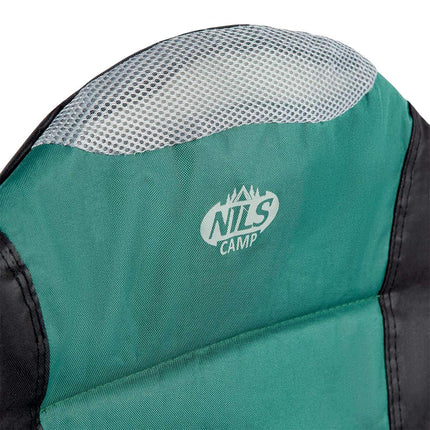Green Folding Camping Chair, Lightweight, Portable