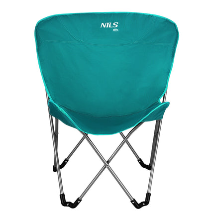 Green Folding Camping Chair, Lightweight, Portable