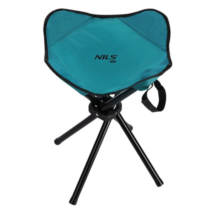 Green Folding Camping Stool, Compact and Lightweight