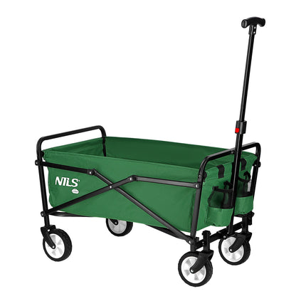 Green Folding Wagon, Compact and Portable