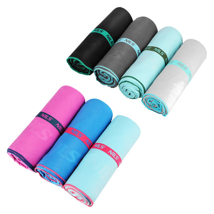 Green Microfibre Towel 200x90 cm