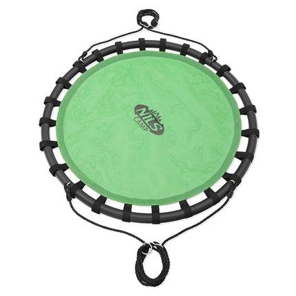 Green Saucer Swing, Outdoor Fun, 40-Inch Diameter