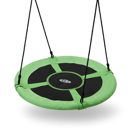 Green Saucer Swing, Outdoor Fun, 40-Inch Diameter
