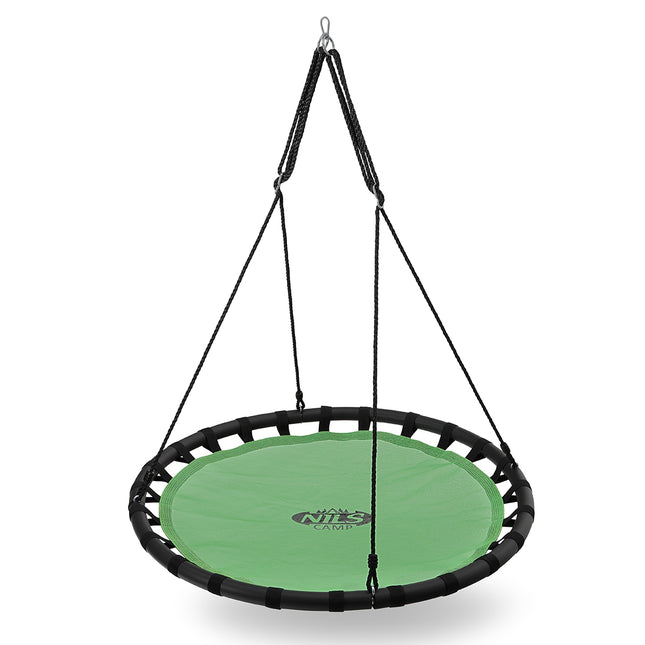 Green Saucer Swing, Outdoor Fun, 40-Inch Diameter