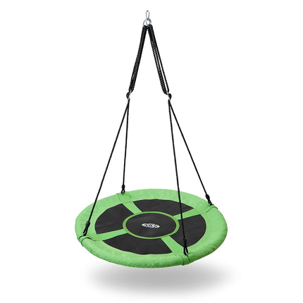 Green Saucer Swing, Outdoor Fun, 40-Inch Diameter
