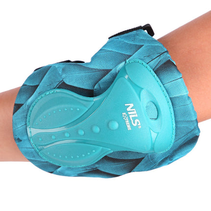 Green Size S Knee and Elbow Protectors Set