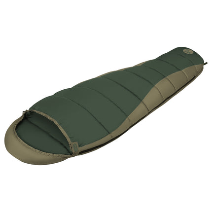 Green Sleeping Bag, Lightweight, Compact, Camping