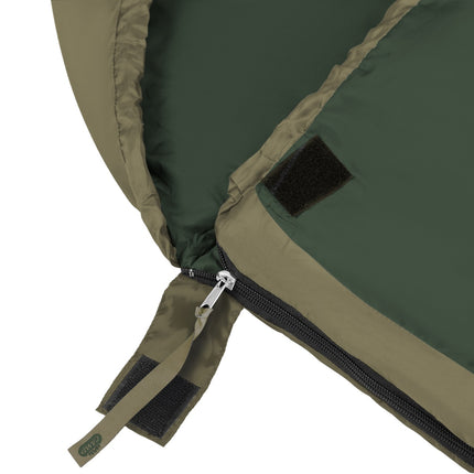 Green Sleeping Bag, Lightweight, Compact, Camping