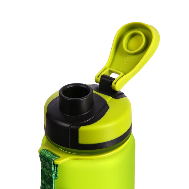 Green Tritan Water Bottle, 750ml, BPA-Free