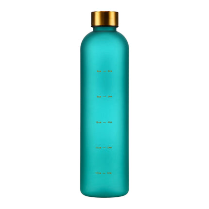 Green Tritan Water Bottle, Leak-Proof, 600ml