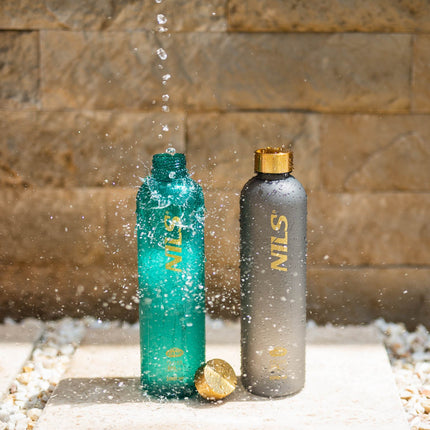 Green Tritan Water Bottle, Leak-Proof, 600ml