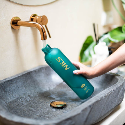 Green Tritan Water Bottle, Leak-Proof, 600ml