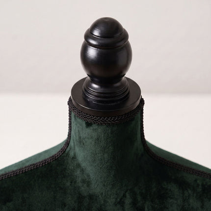 Green Velvet Dress Form 36/38 – Adjustable Mannequin