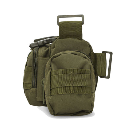 Green XL Hip Bag – Large Capacity, Durable Material