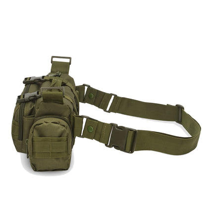 Green XL Hip Bag – Large Capacity, Durable Material