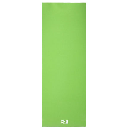 Green Yoga Mat, Non-Slip, Eco-Friendly, 6mm Thick