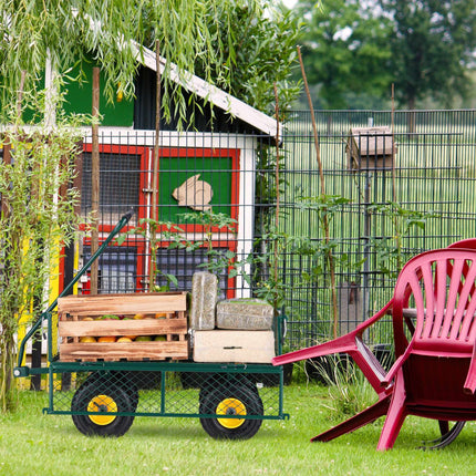 Green handcart