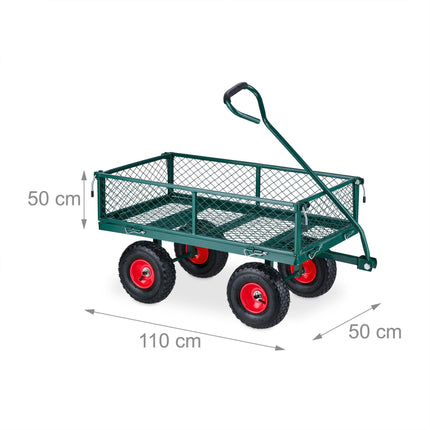 Green handcart