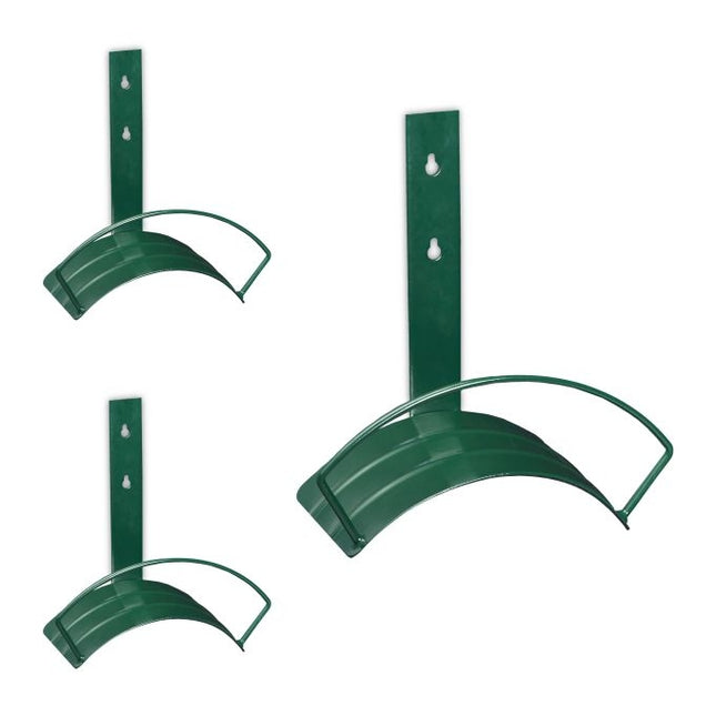 Green hose holder - set of 3