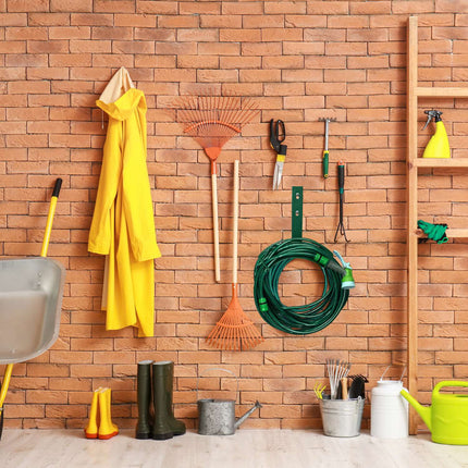 Green hose holder - set of 3