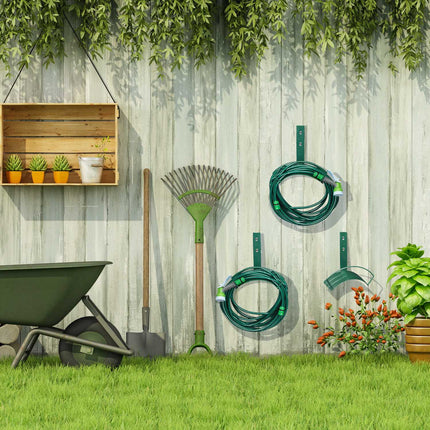 Green hose holder - set of 3