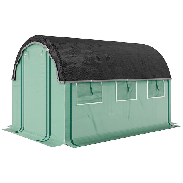 Greenhouse 3x2x2m with Roll-Up Sides & UV protection