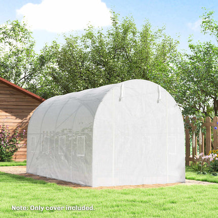 Greenhouse Cover, PE Mesh, 400x200x200 cm, Waterproof