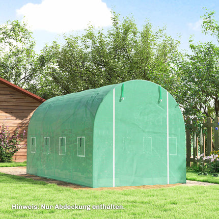 Greenhouse Cover, PE Mesh, 400x200x200 cm, Waterproof