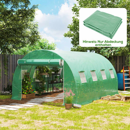 Greenhouse Cover Replacement, Weatherproof, 400x300x200 cm