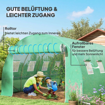 Greenhouse Cover Replacement, Weatherproof, 400x300x200 cm