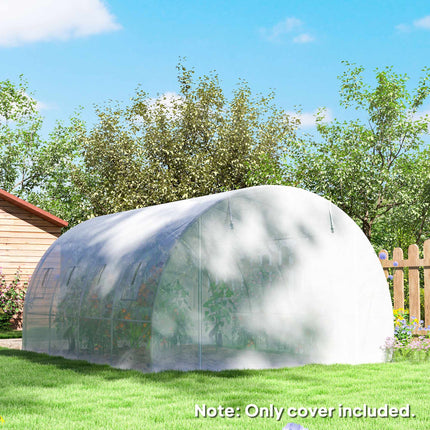 Greenhouse Cover, Weather-Resistant, 400x300x200 cm, PE Material