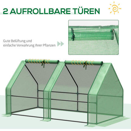 Greenhouse Tomato House, Robust Weather Resistant 180x90x90Cm
