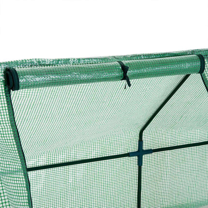 Greenhouse Cold frame for Garden & Balcony, 270x90x90 cm, Green